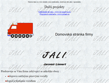 Tablet Screenshot of jali.cz